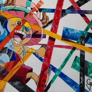 Chopper, 36 x 48 Gene Okok