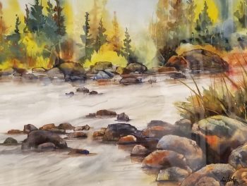 Water Over Rocks