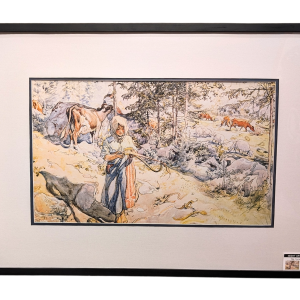 Young Girl Weaving
