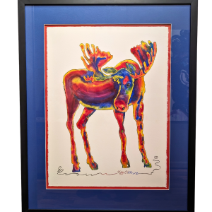 Tie-Dye Moose